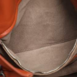 Pre Owned Bottega Veneta Multicolor Intrecciato Leather Floral Embroidered Shoulder Bag