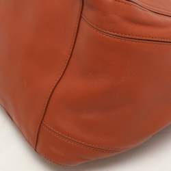 Pre Owned Bottega Veneta Multicolor Intrecciato Leather Floral Embroidered Shoulder Bag