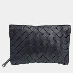 Bottega Veneta Black Fabric foldable backpack