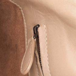 Bottega Veneta Brown Small Nappa Intrecciato Roma Satchel