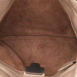 Bottega Veneta Brown Small Nappa Intrecciato Roma Satchel