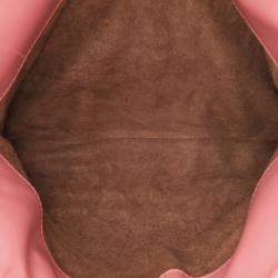 Bottega Veneta Pink Nappa Intrecciato Roma Satchel Small Bag