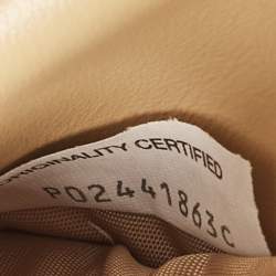 Bottega Veneta Beige Leather Intrecciato Cassette Zip Trifold Wallet
