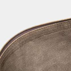 Pre Owned Bottega Veneta Purple Lambskin Intreccio Cabat Mini Tote