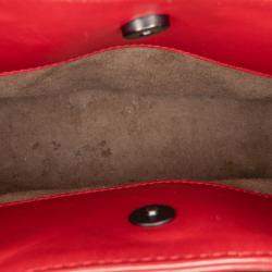 Bottega Veneta Red Small Intrecciato Roma