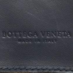 Bottega Veneta Grey Intrecciato Leather Medium Roma Tote