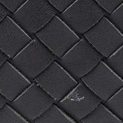 Bottega Veneta Grey Intrecciato Leather Medium Roma Tote