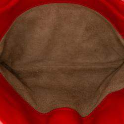 Bottega Veneta Red Nappa Intrecciato Roma Mini  Satchel
