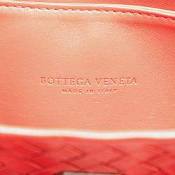 Bottega Veneta Red Small Intrecciato Roma