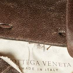 Bottega Veneta Cacao Intrecciato Leather Medium Cabat Tote 