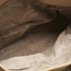 Bottega Veneta Beige Intrecciato Leather Medium Roma Tote