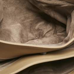 Bottega Veneta Beige Intrecciato Leather Medium Roma Tote