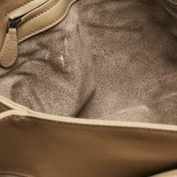 Bottega Veneta Beige Intrecciato Leather Medium Roma Tote