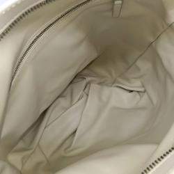 Bottega Veneta White Leather BV Twist bag