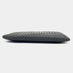 Bottega Veneta Green Leather mesh clutch
