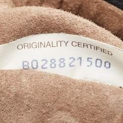 Pre Owned Bottega Veneta Black Intrecciato Leather Nodini Shoulder Bag