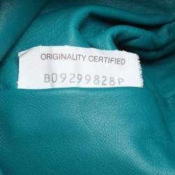 Bottega Veneta Green Intrecciato Leather Mini The Pouch 