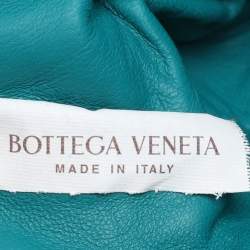 Bottega Veneta Green Intrecciato Leather Mini The Pouch 