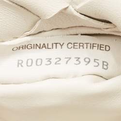 Bottega Veneta White Intrecciato Leather Candy Jodie Bag