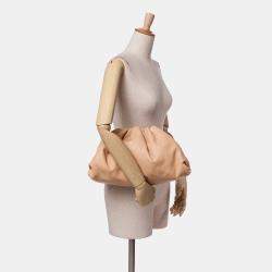 Bottega Veneta Brown Lambskin The Pouch