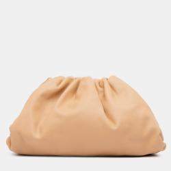 Bottega Veneta Brown Lambskin The Pouch