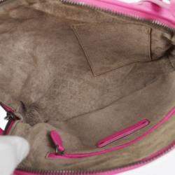 Bottega Veneta Pink Intrecciato Crossbody Bag