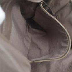 Bottega Veneta Gray Intrecciato Messenger Bag