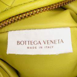 Bottega Veneta Green Mini Nappa Intrecciato Jodie