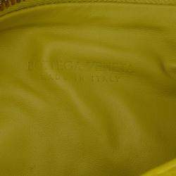 Bottega Veneta Green Mini Nappa Intrecciato Jodie