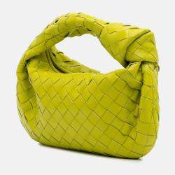 Bottega Veneta Green Mini Nappa Intrecciato Jodie