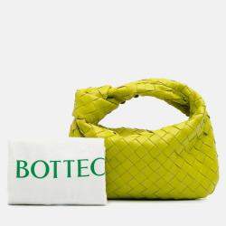 Bottega Veneta Green Mini Nappa Intrecciato Jodie