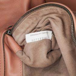 Bottega Veneta Pink Large Nappa Intrecciato Classic Chain Strap Tote