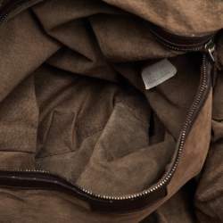 Bottega Veneta Dark Brown Intrecciato Leather Maxi Convertible Tote