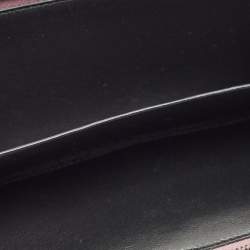 Bottega Veneta Mauve Leather Flap Continental Wallet