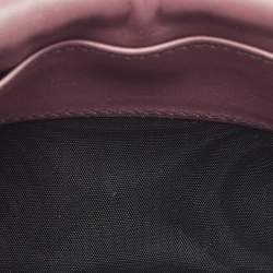 Bottega Veneta Mauve Leather Flap Continental Wallet