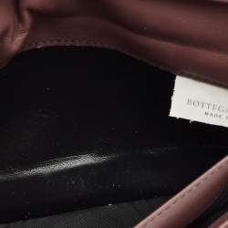 Bottega Veneta Mauve Leather Flap Continental Wallet