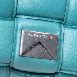 Bottega Veneta Blue Nappa Intrecciato Padded Cassette Crossbody