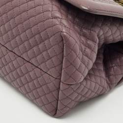 Bottega Veneta Lilac Quilted Leather Olimpia Knot Shoulder Bag