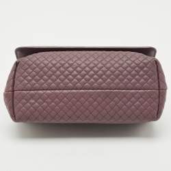 Bottega Veneta Lilac Quilted Leather Olimpia Knot Shoulder Bag