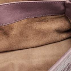 Bottega Veneta Lilac Quilted Leather Olimpia Knot Shoulder Bag