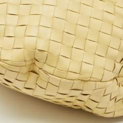 Bottega Veneta Yellow Intrecciato Leather Medium Jodie Hobo