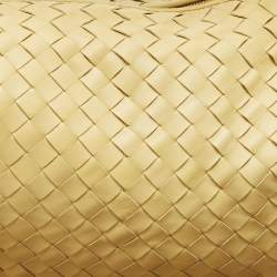 Bottega Veneta Yellow Intrecciato Leather Medium Jodie Hobo