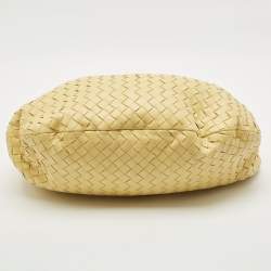 Bottega Veneta Yellow Intrecciato Leather Medium Jodie Hobo