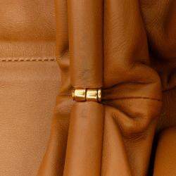 Bottega Veneta Brown Lambskin The Pouch