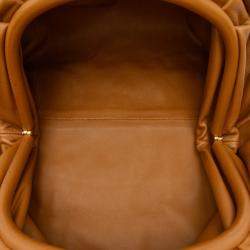 Bottega Veneta Brown Lambskin The Pouch
