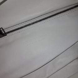 Bottega Veneta White Leather Belt Bag