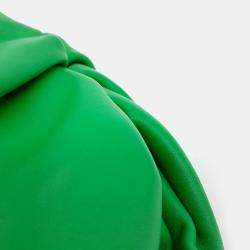 Bottega Veneta Green Leather Butter Calf Pouch