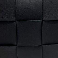 Bottega Veneta Black Leather Cassette Bag