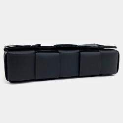 Bottega Veneta Black Leather Cassette Bag
