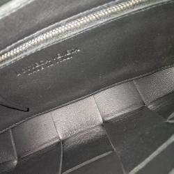 Bottega Veneta Black Leather Cassette Bag